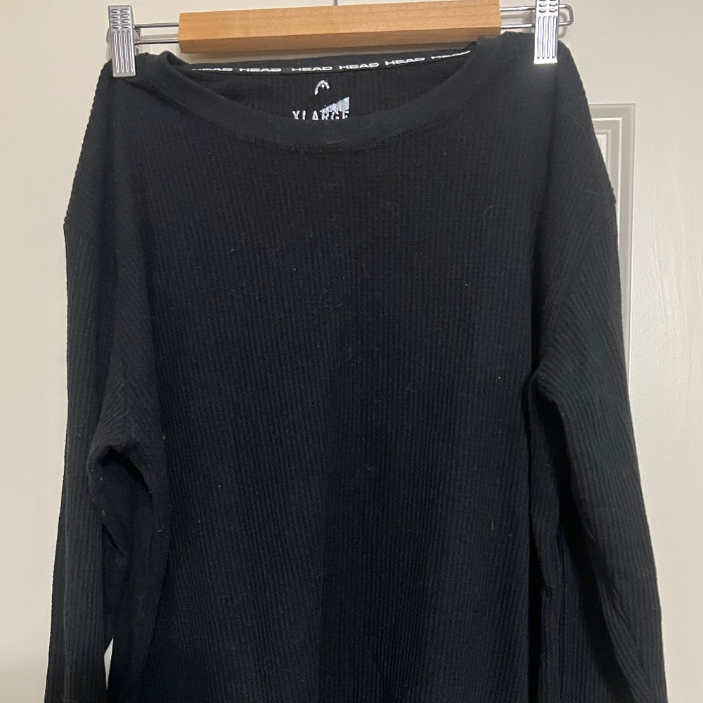 Head thermal shirt and pants set - Black XL